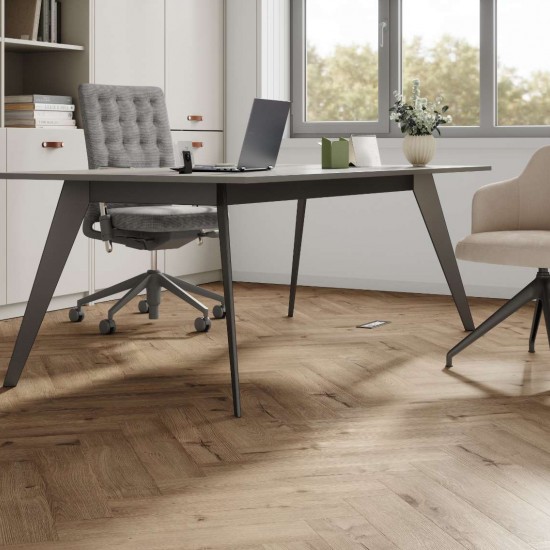 Krono Original MO.RE! HERRINGBONE 8 K326, Sundance Oak vízálló, halszálka laminált padló