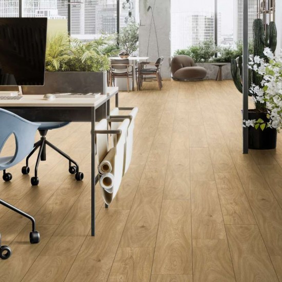 Krono Original O.R.C.A. COMFORT SILENT CORK K329, Buckingham Oak vízálló laminált padló integrált parafa alátéttel