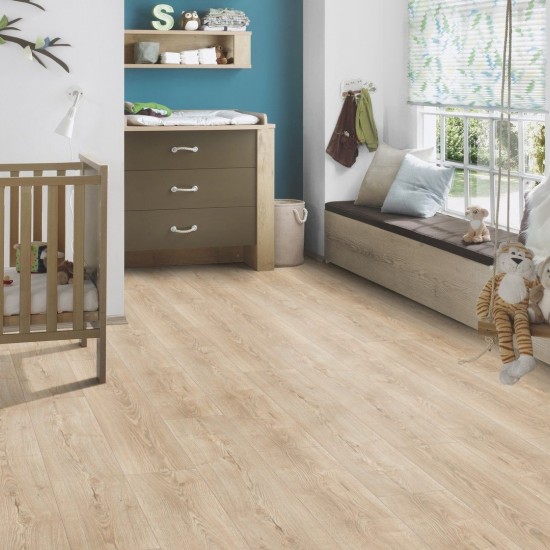 Krono Original OPTI SUPER NATURAL 8 K485, Natural Sterling Oak nedvességálló laminált padló