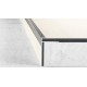 MM Alu. F lépcsőprofil  SPC padlóhoz. 5mm/2,70m. Dűbeles, eloxált bronz. MMAL05F07-270