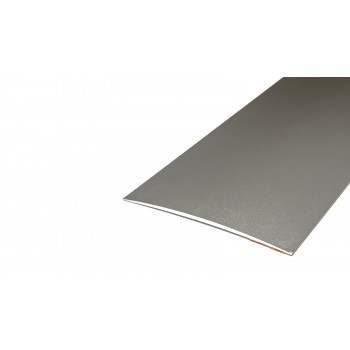 MM Aluminium lencse burkolatváltó profil, öntapadós, 100/3,00m, eloxált ezüst