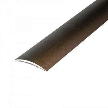 MM Aluminium lencse burkolatváltó profil, öntapadós 30/2,70m, eloxált bronz