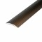 MM Aluminium lencse burkolatváltó profil, öntapadós 30/2,70m, eloxált bronz