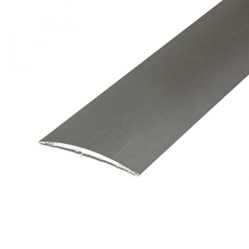 MM Aluminium lencse burkolatváltó profil, öntapadós 40/2,70m, eloxált ezüst