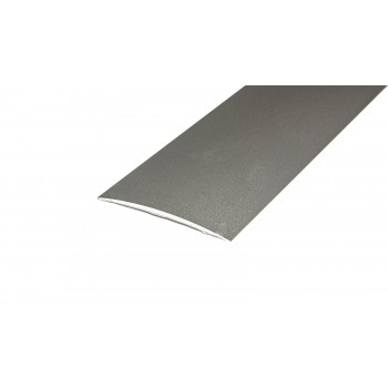 MM Aluminium lencse burkolatváltó profil, öntapadós, 60/3,00m, eloxált ezüst