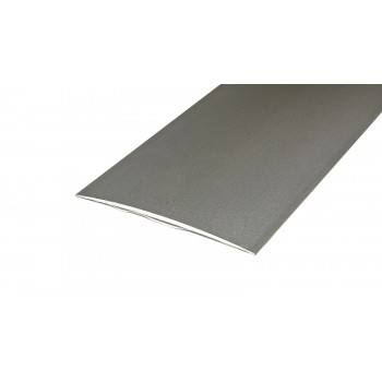 MM Aluminium lencse burkolatváltó profil, öntapadós, 80/3,00m, eloxált ezüst