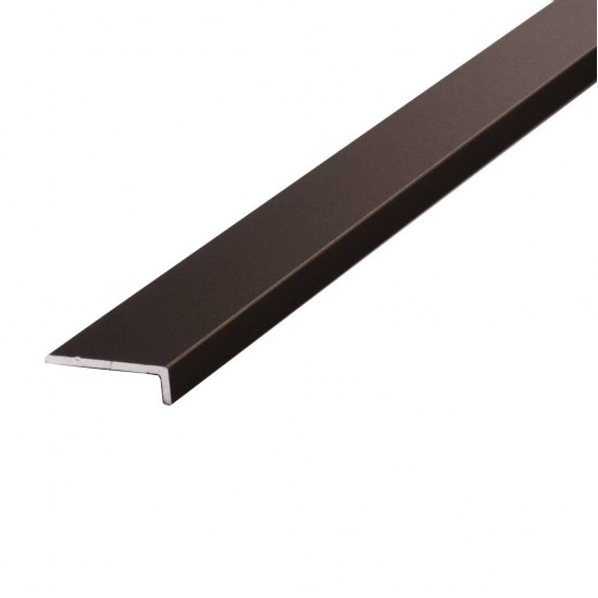 MM Alumínium lezáróprofil. Önt., elo. bronz. 4,5x20x2700mm. MMAL20457-270