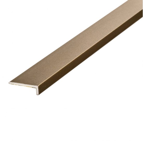 MM Alumínium lezáróprofil. Önt., elo. pezsgő. 4,5x20x2700mm. MMAL20458-270