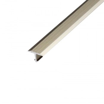 MM Aluminium T burkolatváltó profil 14mm/2,70m, eloxált titán