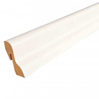 CsP D profil Fehér MDF szegélyléc