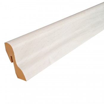 CsP D profil Fehér kőris 374 MDF szegélyléc