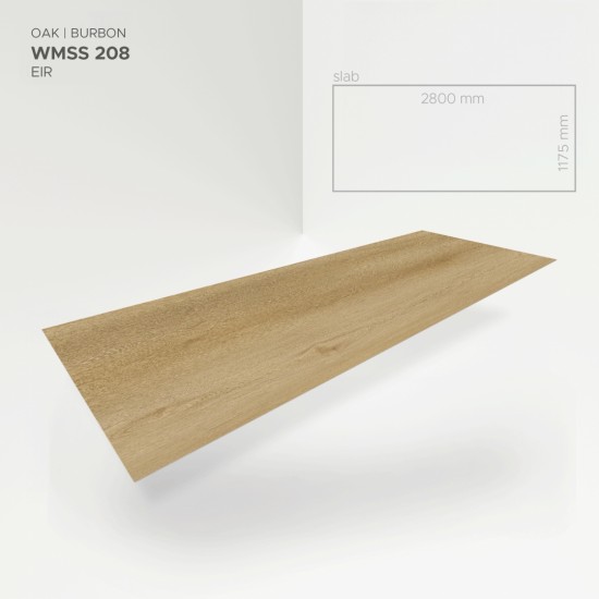 MODEE Mineral Slab EIR Wood Burbon (WMSS 208) SPC falburkolat