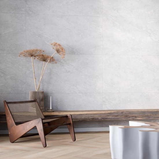 MODEE Mineral Tile Nava Grey (WMT 524C ) SPC falburkolat
