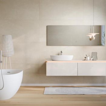 MODEE Mineral Tile Stripes Massi Sand (WMT 546S ) SPC falburkolat