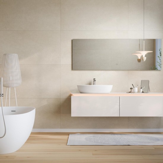 MODEE Mineral Tile Stripes Massi Sand (WMT 546S ) SPC falburkolat
