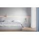 MODEE Mineral Tile Stripes Mono White (WMT 512S ) SPC falburkolat
