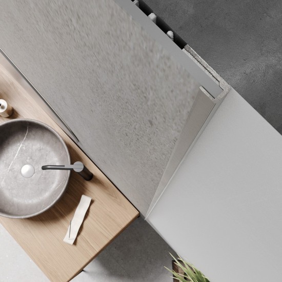 Modee WALL END Silver A1 végzáró profil
