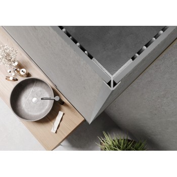 Modee WALL OUT Silver A1 külső sarok profil