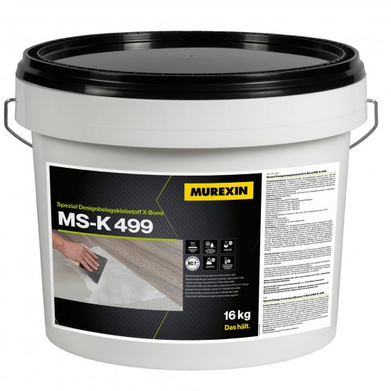Murexin X-Bond MS-K499 Speciál vízálló designburkolat ragasztó (LVT) - 16 kg