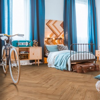 My Floor Herringbone Castle MH1001 Chestnut Nature nedv.álló, halszálka laminált padló