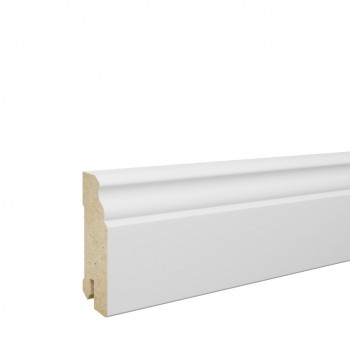 Pedross MDF 5910 fehér fóliázott, 7cm-es szegélyléc