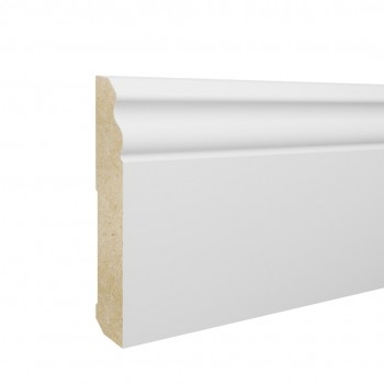 Pedross MDF 5911 fehér fóliázott, 12cm-es szegélyléc