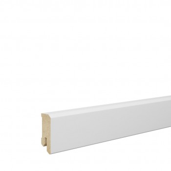 Pedross MDF 6053 fehér fóliázott, 4cm-es szegélyléc