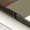 Profilplast öntapadós lencse burkolatváltó (küszöb), alu, 100x3000mm, eloxált matt pezsgő
