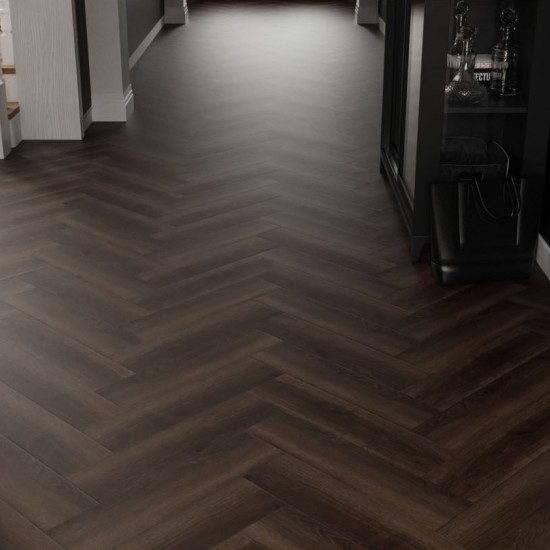 GT Flooring GTAFCL003 Africa A - Set klikkes, halszálka SPC padló integrált alátéttel