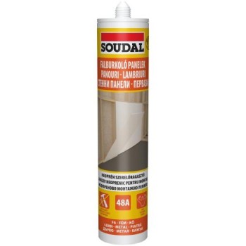 Soudal 48A Szerelõragasztó 280ml - Neoprén bázis, oldószeres
