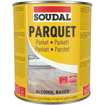 Soudal 69A Oldószeres parketta ragasztó. 5 kg