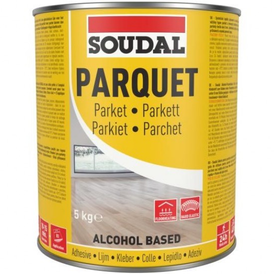 Soudal 69A Oldószeres parketta ragasztó. 5 kg