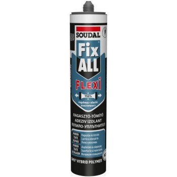 Soudal Fix All Flexi fekete tömítőragasztó. 290ml