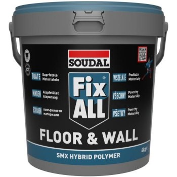 Soudal Fix All Floor & Wall (MS polimer) padló- és falburkolat ragasztó. 4kg