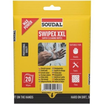 Soudal Swipex Ipari tisztítókendő, bliszteres - 20 db