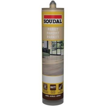 Soudal parkettatömítő nyír - festhető/lakkozható. 280ml