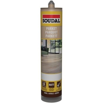 Soudal parkettatömítő tölgy - festhető/lakkozható. 280ml