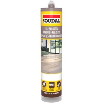 Soudal parkettatömítő wenge - festhető/lakkozható. 300ml