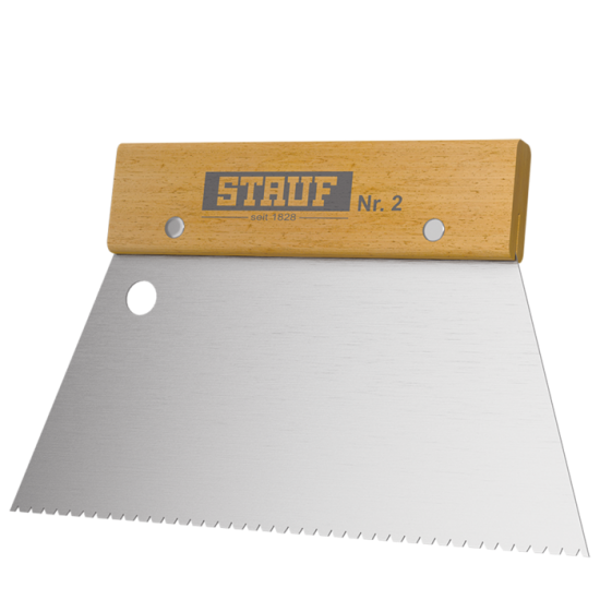 Stauf kenővas Vinyl/LVT ragazstóhoz. Nr. 2. / B1. 500 g/m2
