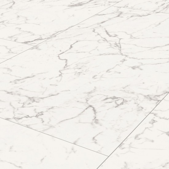 The Floor D2921 CARRARA MARBLE klikkes SPC padló integrált alátéttel