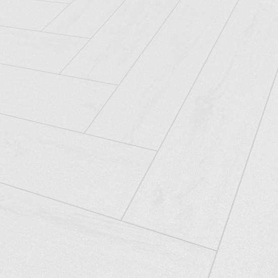 The Floor Herringbone D2935 WHITE klikkes SPC padló int. alátéttel