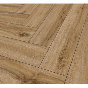 The Floor Herringbone P1004 RILEY OAK klikkes SPC padló int. alátéttel
