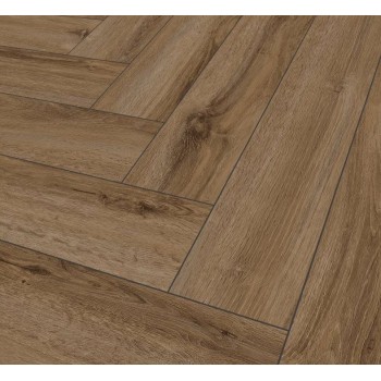 The Floor Herringbone P1006 JACKSON OAK  klikkes SPC padló int. alátéttel