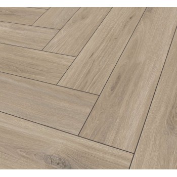 The Floor Herringbone P6001 TUSCON OAK klikkes SPC padló int. alátéttel