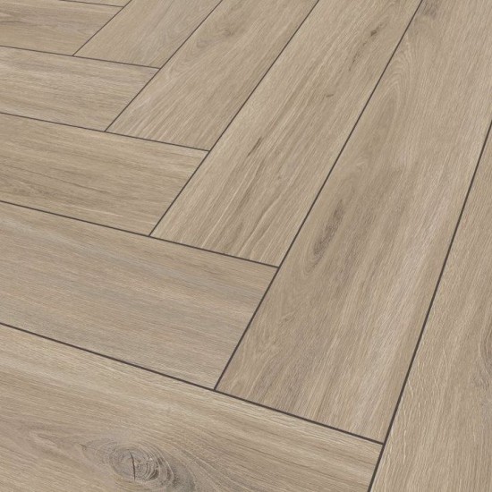 The Floor Herringbone P6001 TUSCON OAK klikkes SPC padló int. alátéttel