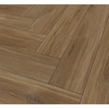 The Floor Herringbone P6003 CALM OAK klikkes SPC padló int. alátéttel