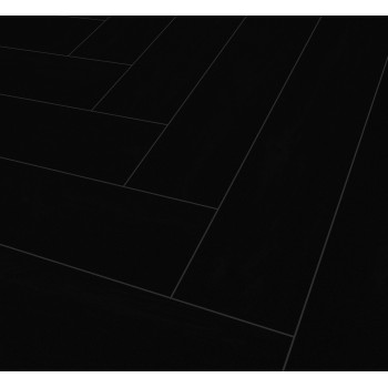 The Floor Herringbone U190 BLACK klikkes SPC padló int. alátéttel