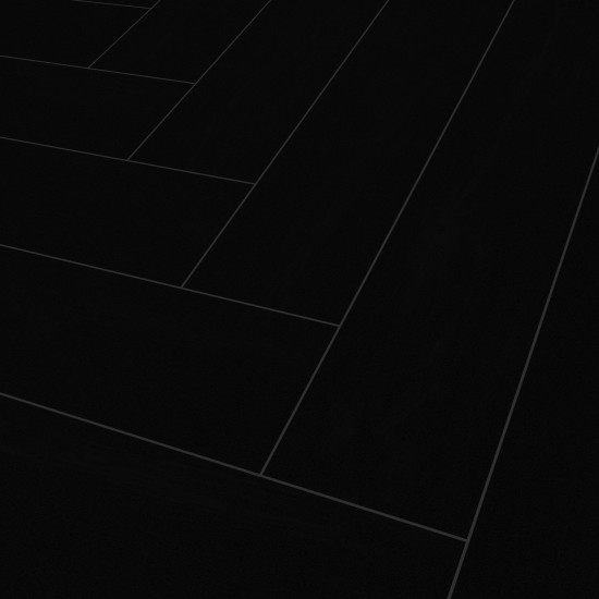 The Floor Herringbone U190 BLACK klikkes SPC padló int. alátéttel