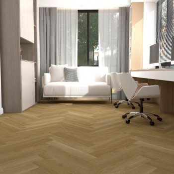 VinCore Herringbone Brittany klikkes, halszálka SPC padló int. alátéttel