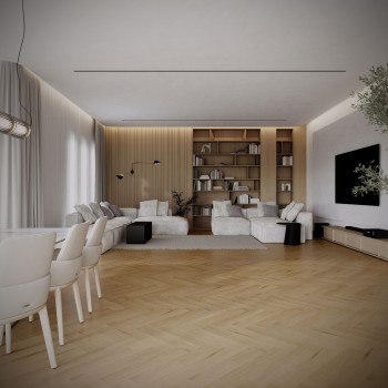 VinCore Herringbone+ Grenoble klikkes SPC padló integrált alátéttel